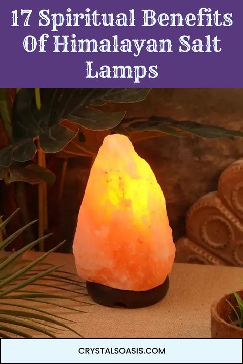 Benefits Of Himalayan Salt Lamps Himalayan Salt Rock Decor, Salt Lamp Benefits, Himalaya Salt, Himalayan Salt Benefits, Crystal Benefits, Himalayan Rock Salt Lamp, Massage Room Decor, Office Vibes, Salt Rock