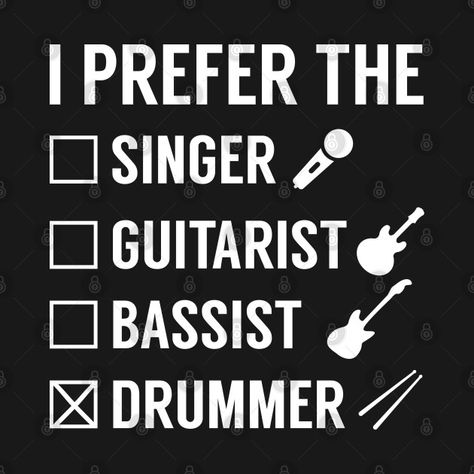 Drummer Wallpaper, I Love Drummers, Drummer Aesthetics, Funny Drummer Quotes, Drummer Humor, Drummer Quotes, Dibs On The Drummer Shirt, Drums Girl, Metal Drummer