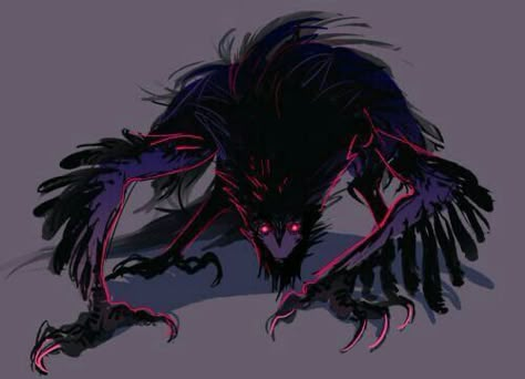 Shadow Creatures, Shadow Monster, Dark Creatures, Cool Monsters, Fantasy Beasts, 다크 판타지, Creature Drawings, Monster Concept Art, Fantasy Creatures Art