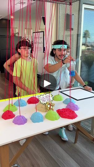 162K views · 1.6K reactions | Bottle flip mystery string game with prizes 🥳🏆 | Michael Tee | Michael Tee · Original audio Bottle Flipping Challenge, Tinsel Game, Christmas Flip Cup Game, Bottle Flip Game, Bottle Flip Challenge, Bottle Flip, Festival Games, Christmas Games, Fall Festival