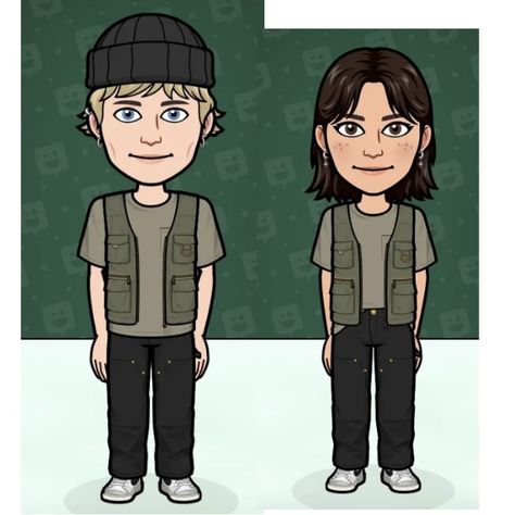 Male Bitmoji Outfits, Bitmoji Outfits Guys, Grunge Bitmoji Outfits, Matching Bitmojis For Couples, Snapchat Avatar, Girl Skater, Skater Look, Skater Boy, Guys Clothing Styles