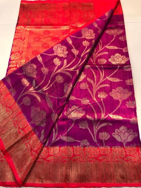 haandloom baanaras dupion sarees Silk Saree Blouse Designs Patterns, Brazilian Embroidery Stitches, Katan Saree, Saree Kanchipuram, Dupion Silk Saree, Silk Sarees With Price, Silk Saree Kanchipuram, Modern Saree, Indian Saree Blouses Designs