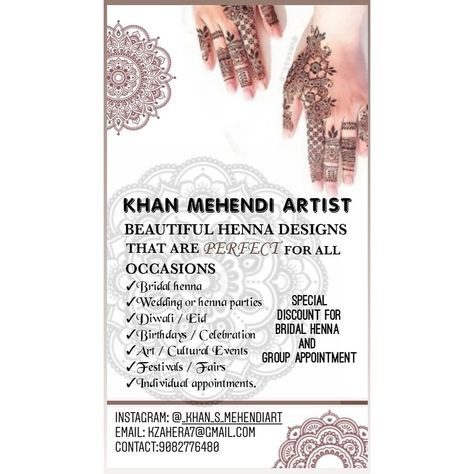 Get your henna done by khan mehendi artist Legs Mehndi, Mehendi Artist, Leg Mehndi, Bold Flowers, Legs Mehndi Design, Very Simple Mehndi Designs, Beautiful Henna Designs, Henna Party, Price List Template