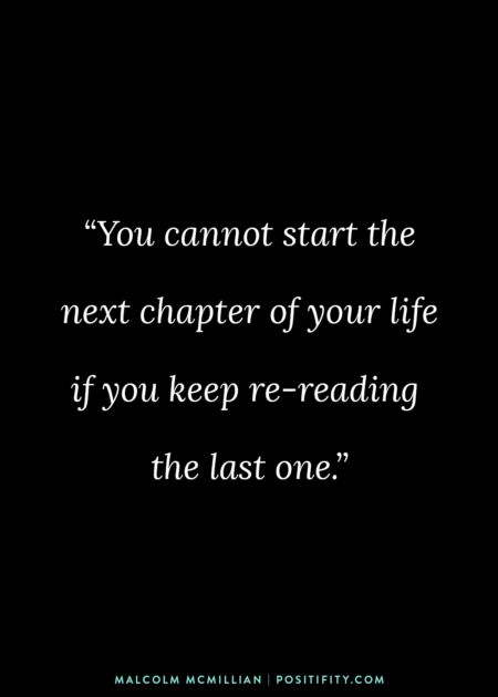 You cannot start the next chapter of your life if you keep re-reading the last one. New Chapter Birthday Quotes, Next Chapter Quotes, New Chapter In Life Quotes, Personal Growth Goals, Motivational Inspirational Quotes, Bts Lyrics, Inspirational Qoutes, Motivational Quotes For Women, Affirmations For Women