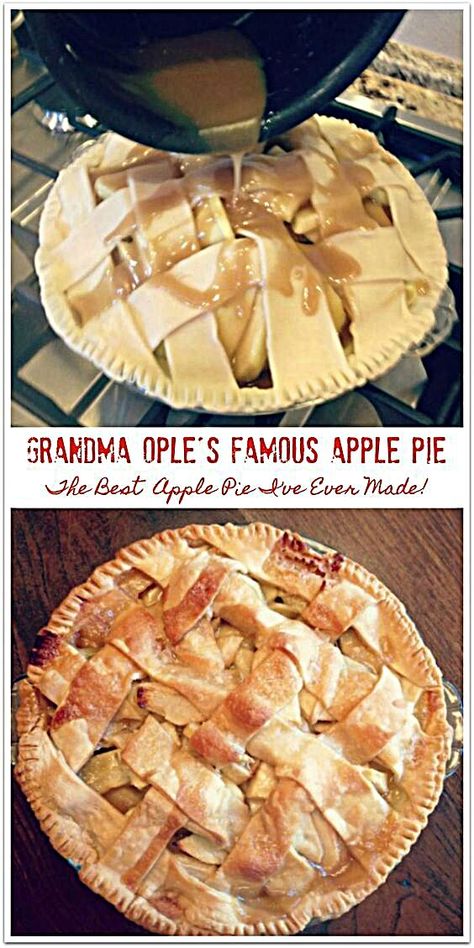 Simple Apple Pie, Old Fashioned Apple Pie, The Best Apple Pie, Apple Pie Recipe Homemade, Best Apple Pie, Homemade Apple Pies, Perfect Pies, Apple Pie Recipes, Homemade Apple