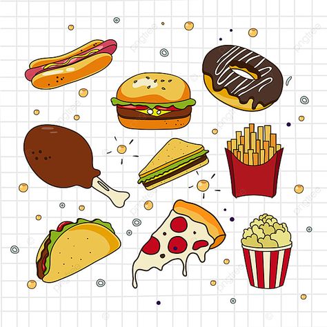 menu clipart,vector,food,sketch,doodle,burger,set,design,illustration,fast,meal,snack,drawn,cheese,restaurant,junk,cartoon,pizza,unhealthy,hand,hamburger,sandwich,drink,icon,background,sketchy,collection,chicken,american,cheeseburger,fast food,hand drawn,delicious,fat,fry,symbol,meat,potato,bread,graphic,vintage,hot,dog,junk food,hot dog,object,fastfood,eat,eating,hungry,dog vector,vintage vector,food vector,pizza vector,burger vector,cartoon vector,graphic vector,chicken vector,menu vector,brea Food Doodle, Chicken Vector, Travel Doodles, Motivasi Diet, Food Doodles, Drawing Png, Food Sketch, Food Cartoon, Food Illustration Art