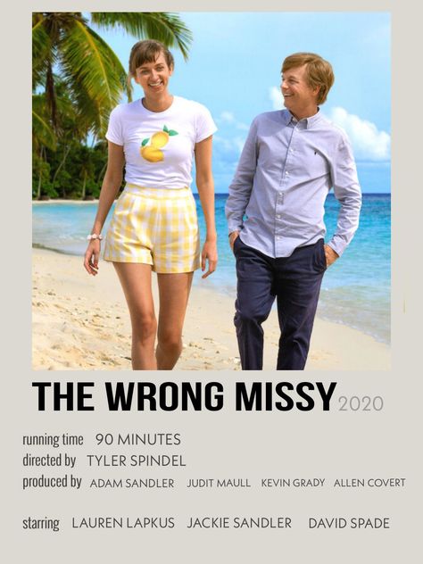 The Wrong Missy The Wrong Missy Movie, The Wrong Missy, Jackie Sandler, Lauren Lapkus, 2024 Movies, Movie Suggestions, Forever Movie, David Spade, Movies Posters