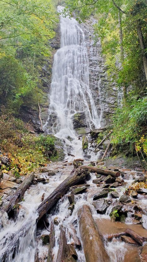 see the post for more! hiking trail to waterfalls in western north carolina. national park vacation ideas. road trip to north carolina nc and tennessee tn, things to do as trip from asheville, gatlinburg, pigeon forge. waterfall hikes. outdoor vacations spots and places in the US. usa travel destinations. united states. america. Nc Waterfalls, Smokey Mountains Vacation, Bad Relationships, Mountains Vacation, Smoky Mountains Vacation, North Carolina Travel, Mountain Waterfall, Mountains Travel, Gatlinburg Tennessee