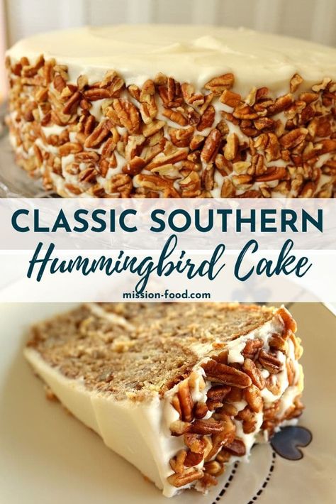 Southern Baked Goods, Hummingbird Bread Recipe, Southern Baking, Hummingbird Cupcakes, Hummingbird Cake Recipes, Southern Cake, Hummingbird Cake, Bird Cakes, Fun Baking