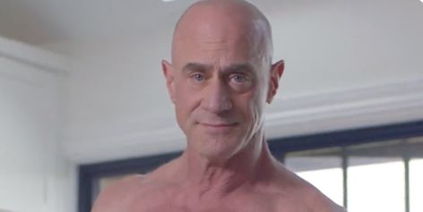 Christopher Meloni Shows Off Physique in Naked Ad Campaign Strongman Physique, Chris Keller, Nude Socks, Muscular Physique, Christopher Meloni, Chris Meloni, Man Repeller, Teen Vogue, I Work Out