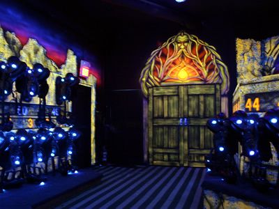 The Edge: Laser Tag, Arcade, Movies and More!  http://www.edge618.com/ Blacklight Halloween, Haunted House Attractions, Meet Me In Montauk, Halloween Train, Haunted Carnival, Halloween Circus, Halloween Diy Outdoor, Haunted Attractions, Haunted House Party