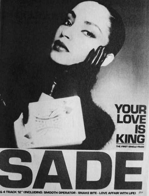 http://notoriousbarby.tumblr.com/post/181602406282 Artists Posters, Sade Aesthetic, Sade Adu, Dorm Posters, Diamond Life, Cover Wallpaper, Women Poster, The Painter, Smooth Operator