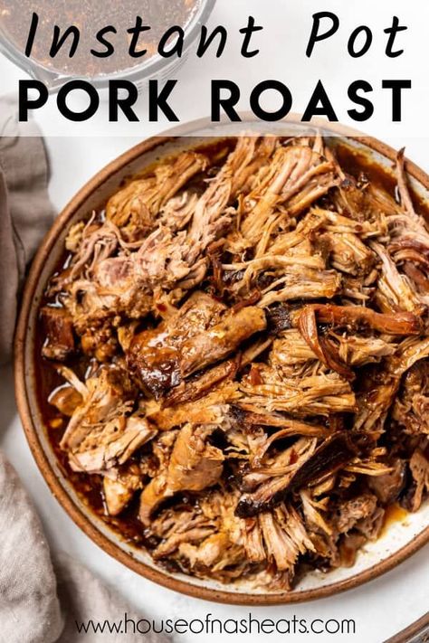 Instant Pot Pork Roast Recipe, Pressure Cooker Pulled Pork, Best Pulled Pork Recipe, The Best Pulled Pork, Best Pulled Pork, Pork Sirloin Roast, Braising Recipes, Slow Cooker Carnitas, Pork Sirloin