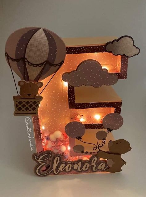 3d Letters Diy, Silhouette Cameo 3, Idee Cricut, Letter Decoration, Diy Letters, Diy Paper Crafts Decoration, 3d Letters, Letter A Crafts, Diy Crafts Hacks