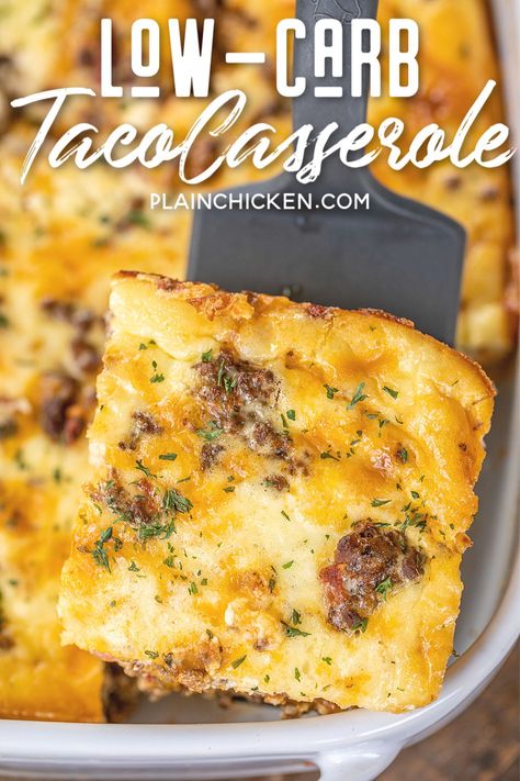 Low Carb Taco Casserole, Beef Taco Seasoning, Ground Beef Taco Seasoning, Taco Mexican, Low Carb Taco, Ground Beef Taco, Low Carb Mexican, Low Carb Low Fat Recipes, Beef Taco