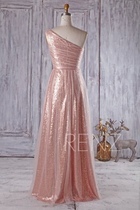 Golden Bridesmaid Dresses, Bridesmaid Dresses Unique, Modern Bridesmaid Dresses, Chic Bridesmaid Dresses, Mesh Bridesmaids Dress, Rose Gold Sequin Dress, Modern Bridesmaid, Rose Gold Bridesmaid, Tulle Party Dress