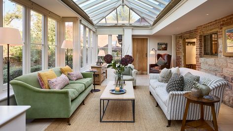 Your Guide To The Orangery Roof - Westbury Garden Rooms Orangery Interior, Orangery Roof, Remove Yellow Stains, Westbury Gardens, Timber Roof, Roof Lantern, Glass Extension, Edwardian House, Bathroom Tile Designs