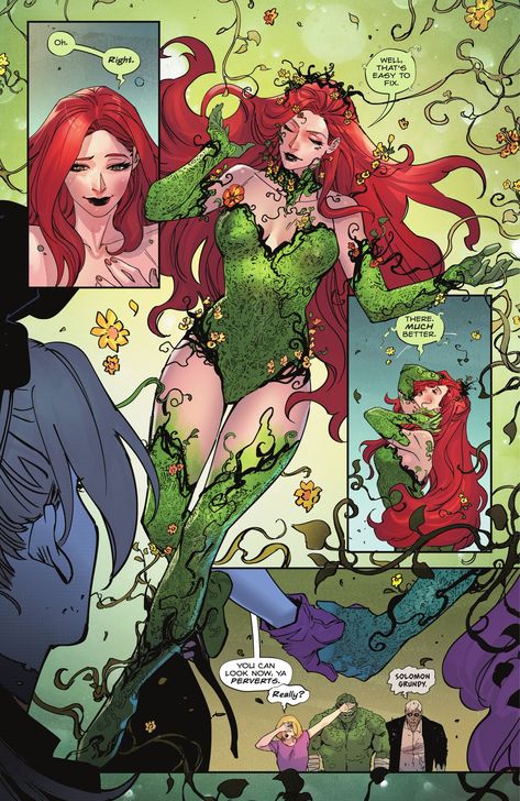 Poison Ivy (character), Poison Ivy Comic, Dc Poison Ivy, Pamela Isley, Poison Ivy Dc Comics, Poison Ivy Cosplay, Poison Ivy Costumes, Comics Artist, Batman Comic Art