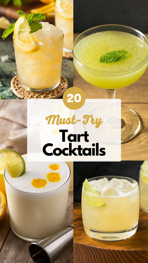 Tart Cocktails Tart Cocktails, Refreshing Vodka Drinks, Creamy Cocktails, Lemon Cocktail, Summer Drinks Alcohol, Vodka Drinks, Mixed Drinks Recipes, Cocktail Drinks Recipes, Drinks Recipes