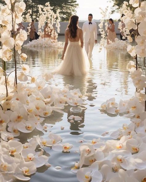 Discover the Exciting Wedding Trends for 2024: Sustainable Weddings, Jewelry Focus, Micro Weddings, and Tech-Infused Celebrations Wedding Alter, Forest Engagement Photos, 2024 Wedding Trends, Wedding Alters, Forest Engagement, Ocean Wedding, Micro Weddings, Green Wedding Invitations, Wedding Event Design