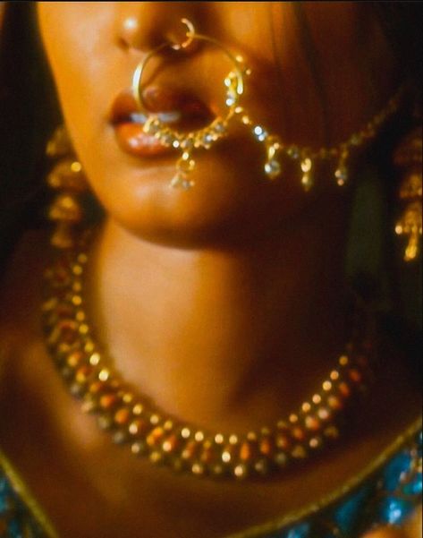 The Jasmine Throne, South Asian Aesthetic, Desi Vibes, Desi Love, Indian Nose Ring, Desi Aesthetics, Asian Aesthetic, Desi Fashion Casual, Indian Photoshoot