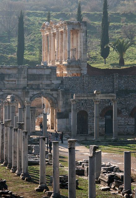 Rainbow Stairs, Ephesus Turkey, Roman City, Kusadasi, The Ruins, Destination Voyage, Ancient Architecture, Ancient Ruins, Machu Picchu