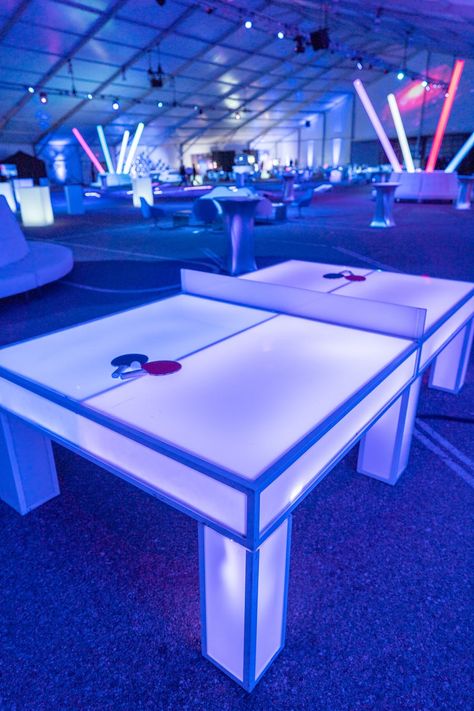 Corporate Holiday Party Decorations, Corporate Party Theme, Futuristic Bar, Futuristic Party, Futuristic Decor, Winter Party Themes, Carnival Holiday, Corporate Events Decoration, Corporate Holiday Party