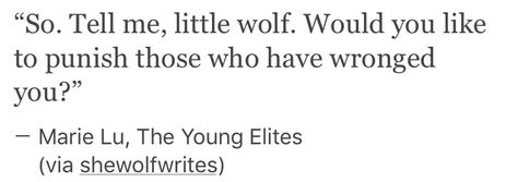 The Young Elites, Castlevania Netflix, Marie Lu, Yennefer Of Vengerberg, She Wolf, Arya Stark, A Beast, Character Aesthetic, Poetry Quotes