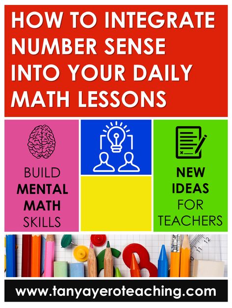 Building number sense will ensure you build mental math skills amongst your students. Learn tips and procedures for integrating number talks in your classroom. Number talks is a quick routine that will develop your students' number sense abilities in no time! Middle School Maths, Math First Grade, Division Math, Number Sense Kindergarten, Math Kindergarten, Elementary Math Classroom, Number Talks, Math Centers Middle School, Math Place Value