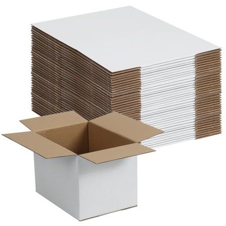 Product Information Color : White. Size : 7x5x5; Material : Cardboard. Packaging : 50 mailer boxes in a large cardboard box. The white box will keep your small items neat and tidy. White packing boxes are easy for you to design your own style. Packaging Small Business, Large Cardboard Boxes, Mailer Box, Moving Boxes, Cardboard Packaging, Corrugated Box, Shipping Boxes, Packing Boxes, Corrugated Cardboard