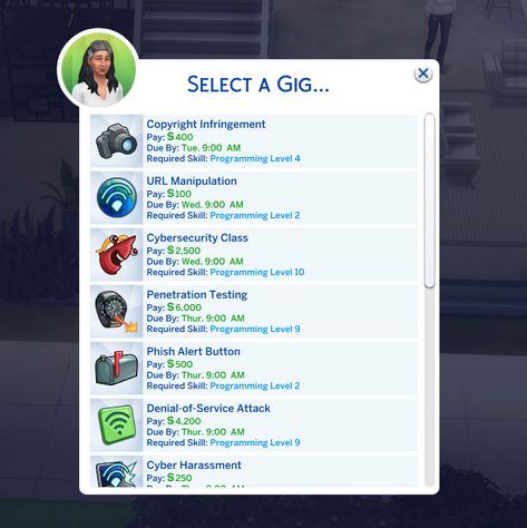 Cybercrime Investigator (Gigs) Career Sims 4 Career Mods Active, Sims 4 Custom Careers, Sims4 Jobs, Sims 4 Career Outfits Cc, Sims Careers, Sims 4 Careers, Sims 4 Free Mods, Sims 4 Jobs, Ts4 Mods