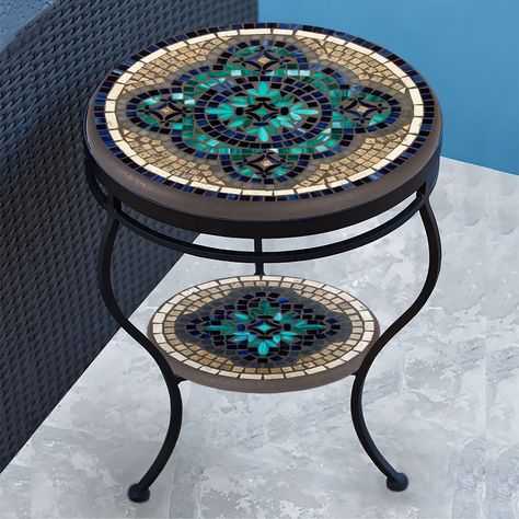 Mosaic table top designs