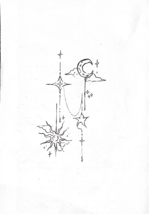 Desain Buklet, Small Pretty Tattoos, Cute Tiny Tattoos, Discreet Tattoos, Dainty Tattoos, Subtle Tattoos, Spine Tattoos, Elegant Tattoos, Star Tattoos