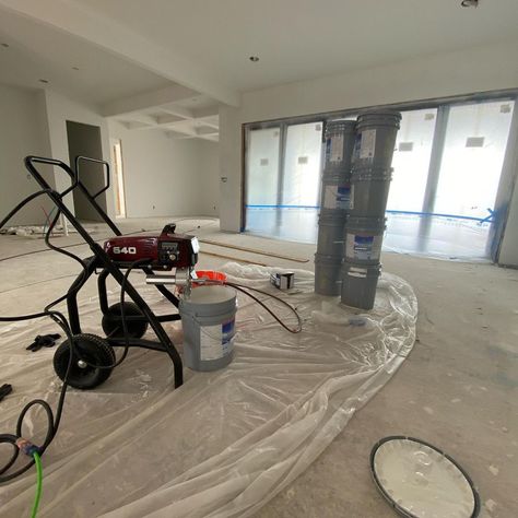 What are you working on this week? Show us what your job sites look like. 📷 @slevin_homes . . . #titanpaintsprayer #interiorpainting #interiorcarpentry #newhome #customhome #indybuildings #buildersofinstagram #dreamhomes #panoramicdoors #paintsprayer #priming #contractor #painter #jobsite #paintlife #paintingcontractor #paintingcontractors #painter #painters #paintersnation #pressurewashing #tradesman #tradie #tradielife #constructionmemes #construction #trade #constructionlife #decorator Interior Decorating Job Aesthetic, Painter Decorator, House Painter, Painting Contractors, Painter And Decorator, Paint Sprayer, Interior Paint, House Painting, Home Renovation