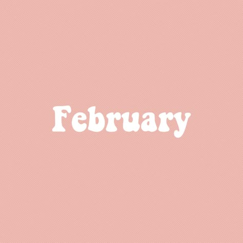 February Spotify Cover, February Widget Aesthetic, February Widgets, February Header, February Aesthetic Month, February Font, Bujo Simple, Valentines Day Backgrounds, Playlist Covers For Spotify