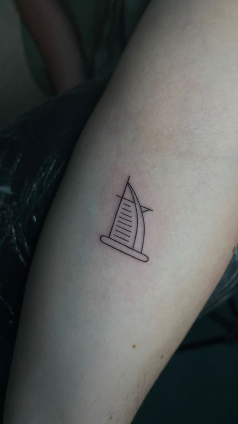 Tattoo Dubai, tattoo artist in dubai, mini tattoo, minimalistic tattoo Dubai Tattoo, Holiday Tattoos, Minimalistic Tattoo, K Tattoo, Mini Tattoo, Burj Al Arab, Tattoo Work, Minimal Tattoo, Mini Tattoos