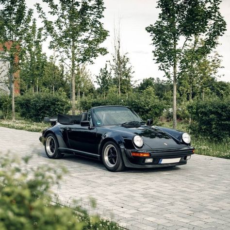 Old Porsche Convertible, Porsche Convertible Aesthetic, 930 Porsche, Car Manifestation, Convertible Porsche, Porsche Convertible, Car Vibes, Car List, Porsche 930 Turbo