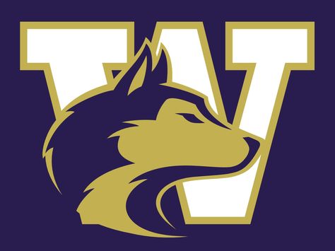 Washington Huskies Uw Seattle, Washington Huskies Logo, Husky Logo, Washington Huskies Football, Uw Huskies, Huskies Football, University Of Washington Huskies, Washington Seattle, Football Usa