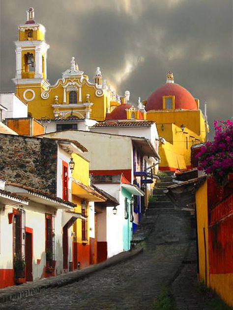 Xalapa, Veracruz, Mexico - Explore the World with Travel Nerd Nici, one Country at a Time. http://travelnerdnici.com/ Colorful Buildings, Magic Places, Mexico Travel, Oh The Places Youll Go, Places Around The World, Central America, Belize, Travel Around The World, Wonderful Places