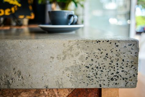 Concreate - Concrete Benchtops And Bespoke Concrete Creations Concrete Benchtop Kitchen, Diy Bbq Area, Polished Concrete Countertops, Polished Concrete Kitchen, Concrete Bench Top, Diy Cement, Kitchen Island Bench, Kitchen Benchtops, Types Of Concrete