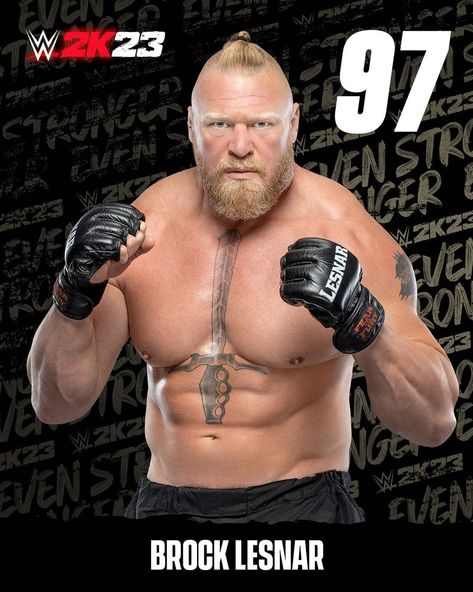 Wwe 2k23, Wwe 2k, Brock Lesnar, Game Pictures, Wwe Superstars, The Beast, Wwe