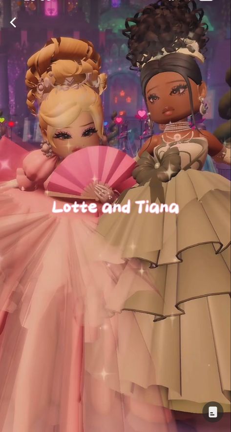 Princess And The Frog Royale High, Royale High Cinderella, Royal High Fairytale, Royale High Princess Peach, Princess Royale High Outfits, Royal High Disney Princess, Moana Royale High, Elsa Royale High, Poison Ivy Royale High