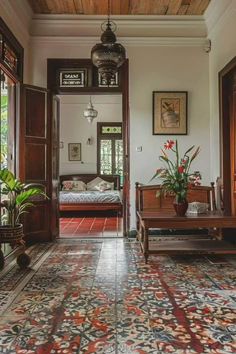 South Indian House Interiors, Aura Core, South Indian House, South Indian Homes, South Indian Home Interior, Kerala Aesthetic, South Indian Home Decor, Chettinad House, Interior Design Indian