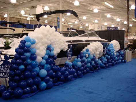 Business Events | Knoxville Balloons | Balloons for Business | Above the Rest Event Designs Balloon Tree, Deco Ballon, How To Make Balloon, Corporate Event Design, Balloon Garland Diy, Booth Decor, Underwater Theme, Balloon Display, Sea Birthday Party