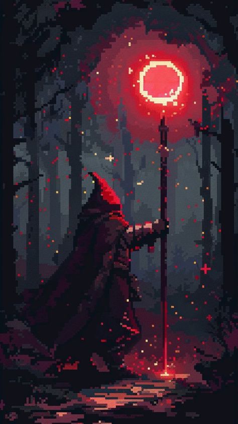 Dark Souls Bonfire Wallpaper, Dark Fantasy Pixel Art, Medieval Pixel Art, Character Pixel Art, V Rising, Piskel Art, Pixel Art Background, 8bit Art, Dark Souls Art