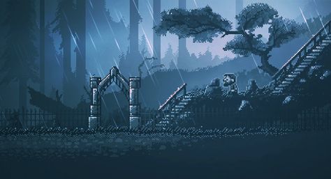 mrICIdC.gif (847×461) Blue Rain Gif Banner, Rain Pixel Art, Grey Banner Gif, Pixel Art Background Gif, Pixel Rain, Rain Gif, Pixel Gif, Pixel Art Landscape, Piskel Art