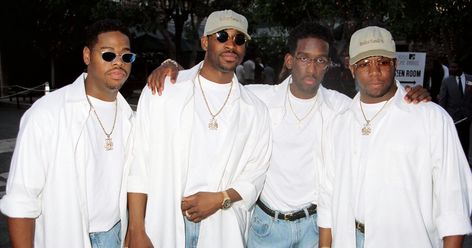 Boyz II Men almost passed on I'll Make Love to You | EW.com Tracey Edmonds, Train Music, Men 90s, Boyz Ii Men, Brian Littrell, Kevin Richardson, Donnie Wahlberg, Nick Carter, Ricky Martin