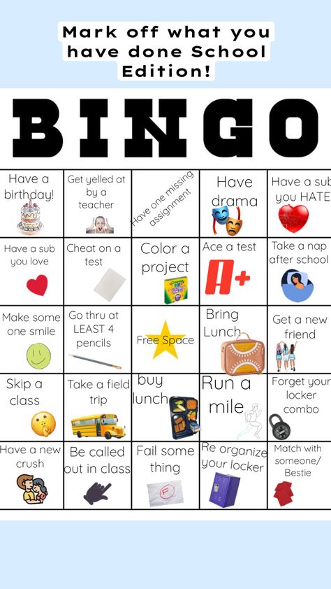 #bingo #backtoschool #remix Crush Bingo, News Fails, Love Test, Drama Teacher, Free Space, Take A Nap, After School, Bingo, Fails