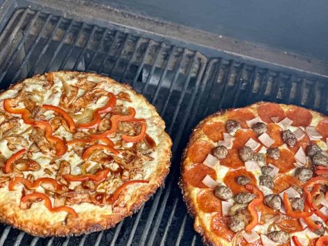 How to Make a Frozen Pizza on a Traeger Grill • Fancy Apron Smoked Pizza On Traeger, Traeger Pizza, Fancy Apron, Smoked Pizza, Beef Dip, Pizza Dinner, Traeger Recipes, Grilled Pizza, Traeger Grill