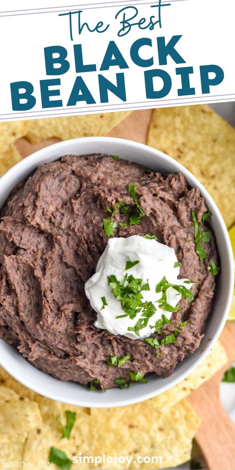 Black Bean Dip Recipe Cream Cheese, Copycat Glorias Black Bean Dip, Black Bean Dip Recipes, Fruit Dip Recipes, Black Bean Dip Recipe, Easy Dip Recipes, Gameday Food, Bean Dip Recipe, Condiments Recipes